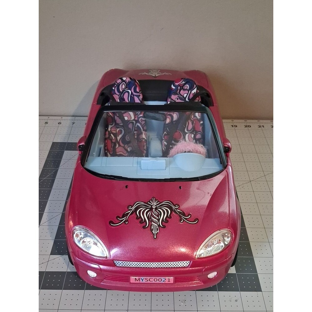 Mattel Barbie Doll My Scene My Ride Masquerade Madness Convertible 2003 car